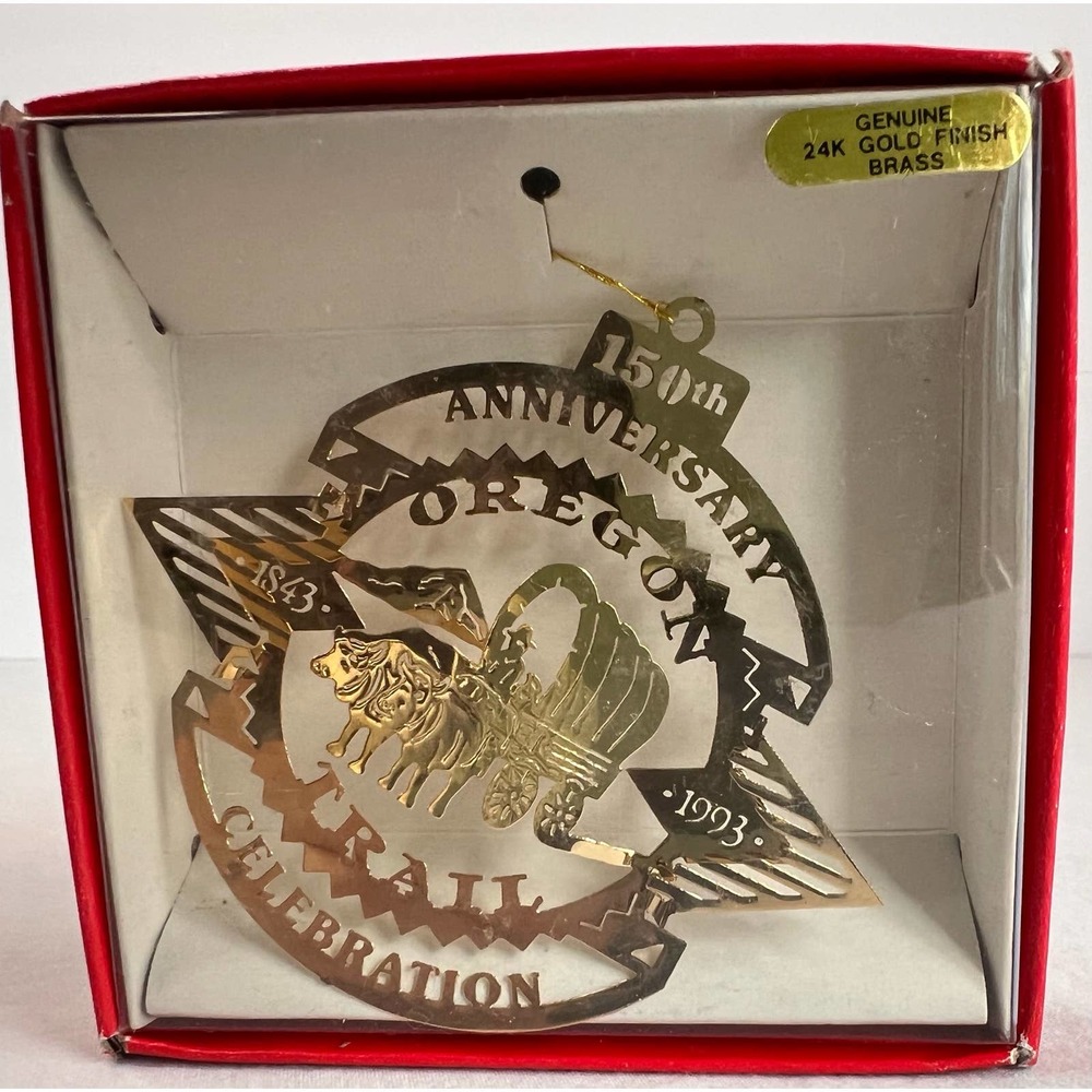 Oregon Trail Celebration 150th Anniversary Ornament‎
